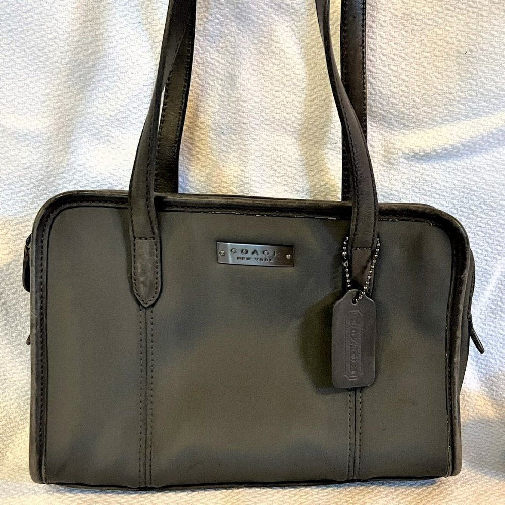 Black Vintage Coach shoulder bag